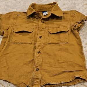 Old Navy Kids Golden Button-Down Shirt